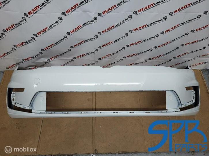 Voorbumper LC9A E-GOLF GOLF 7 FACELIFT 5GE807221C PURE WHITE, Auto-onderdelen, Carrosserie en Plaatwerk, Bumper, Volkswagen, Voor