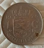 Te Koop: Een gulden uit 1978.   Periode: Koningin Juliana., Postzegels en Munten, Munten | Nederland, Ophalen of Verzenden, Koningin Juliana