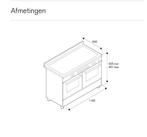 Bertazzoni Master fornuis 120cm Mat zwart, Witgoed en Apparatuur, Verzenden, 60 cm of meer, Nieuw, Energieklasse A of zuiniger