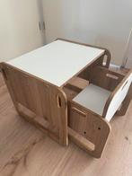 Kindertafel met stoeltje, Kinderen en Baby's, Kinderkamer | Tafels en Stoelen, Gebruikt, Tafel(s) en Stoel(en), Ophalen