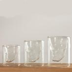 Skull glazen - Shot glazen - Whiskey glas - Drank glazen, Kouwehoek 1b, Cave & Garden, Nieuw, Ophalen of Verzenden