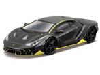 Bburago	Lamborghini Centenario zwart Street Fire 1/43 1:43, Ophalen of Verzenden, Nieuw, Auto, Overige merken