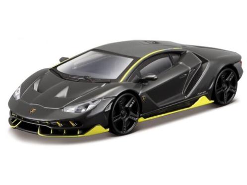 Bburago	Lamborghini Centenario zwart Street Fire 1/43 1:43, Hobby en Vrije tijd, Modelauto's | 1:43, Nieuw, Auto, Overige merken