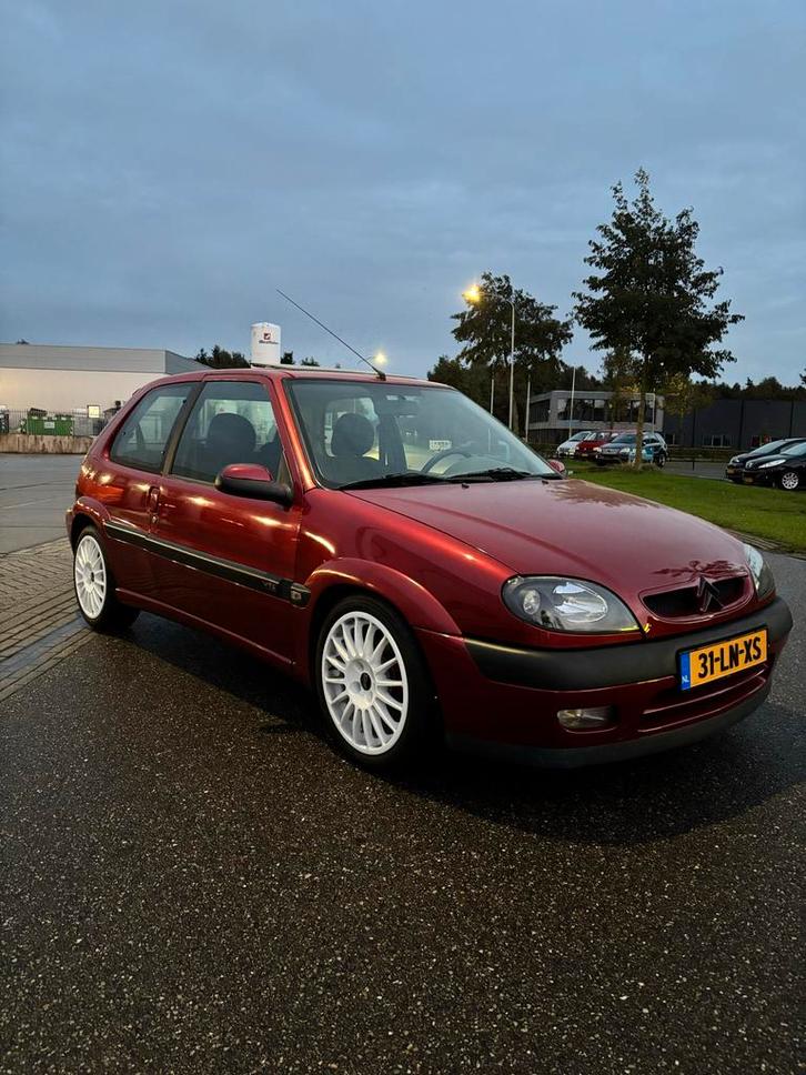Citroën Saxo 1.6 8v 2003 98 pk.   Kmstand 133641, Auto's, Citroën, Particulier, Saxo, Benzine, D, Hatchback, Handgeschakeld, Origineel Nederlands