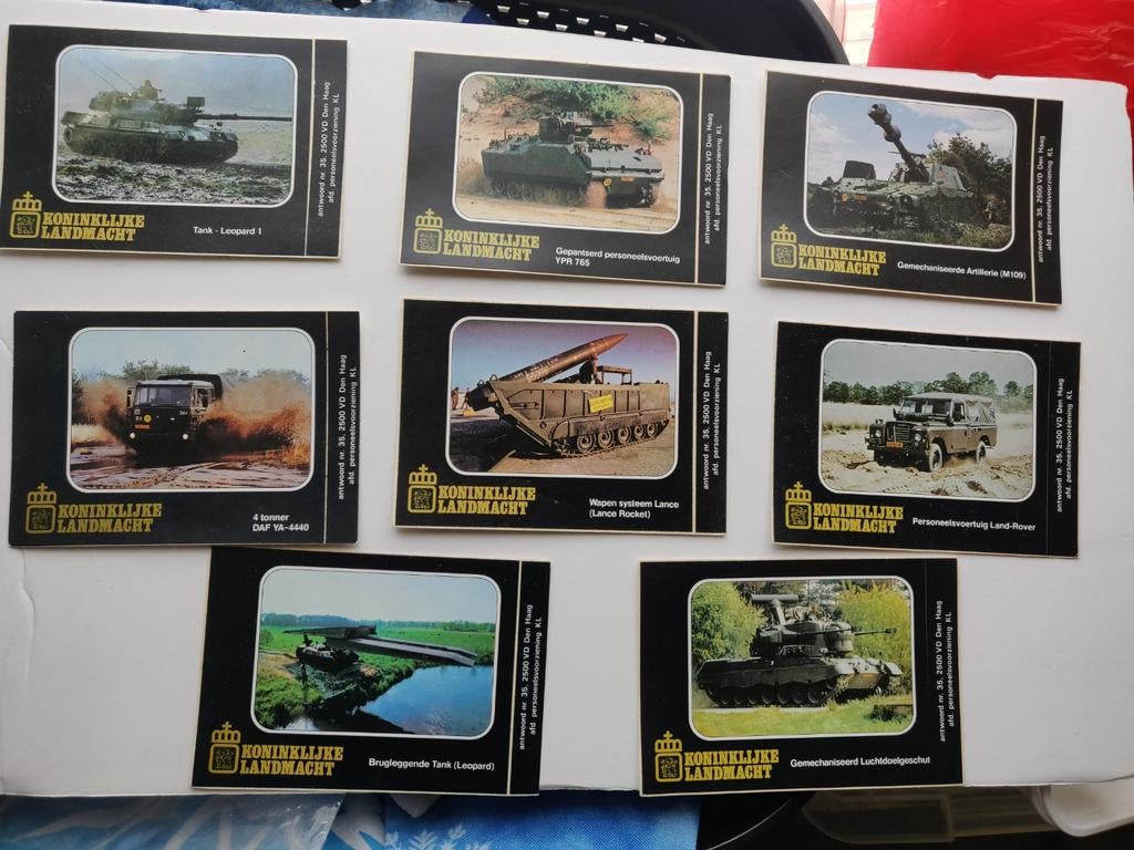 Stickers, Verzamelen, Ophalen of Verzenden, Landmacht, Nederland, Embleem of Badge