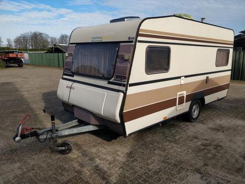 DETHLEFFS Caravan 4 persoons.  met werk, Caravans en Kamperen, Caravans, Particulier, tot en met 4, 500 - 750 kg, Standaardzit