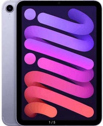 Zeer mooie Ipad Mini.256GB (zilvergrijs) met hoes+pencil beschikbaar voor biedingen