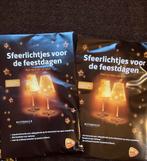 Sfeerlichtjes voor de feestdagen voor op een wijnglas, Ophalen of Verzenden, Zo goed als nieuw
