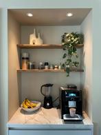 Wandplank oud eiken op maat | Zwevend | Optie LED, Huis en Inrichting, Woonaccessoires | Wandplanken en Boekenplanken, Nieuw, Info@deoudezagerij.nl