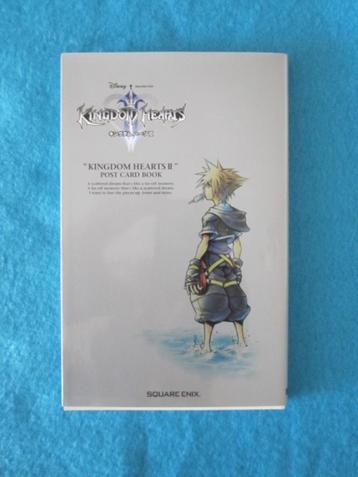 Kingdom Hearts post card art boekje