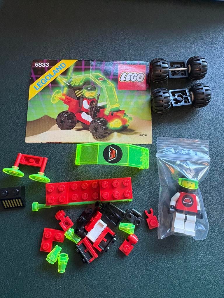 Lego m tron set 6833 compleet, Lego, Lego, Ophalen of Verzenden, Zo goed als nieuw