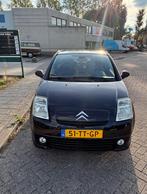 Citroën C2 1.4 I Sensodrive 2007 Zwart, Auto's, 970 kg, 1360 cc, Zwart, 4 cilinders