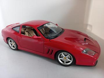 Ferrari 550 Maranello Bburago 1:18 modelauto 91 beschikbaar voor biedingen