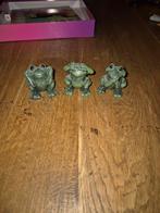 Kikkertjes Horen, Zien, Zwijgen - Decoratieve Beeldjes, Ophalen of Verzenden, Gebruikt, Dier