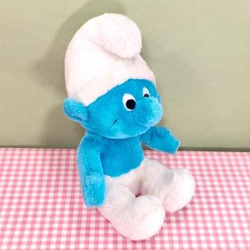 Smurfen vintage knuffel Peyo Wallace Berrie 1979 28/34 cm beschikbaar voor biedingen