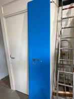 Blauwe deur pax IKEA kast 236 hoog 50 breed, Ophalen, Gebruikt, 200 cm of meer, 50 tot 100 cm