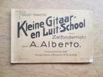 KLEINE GITAAR- EN LUIT-SCHOOL -A.ALBERTO, Klassiek, Les of Cursus, Ophalen of Verzenden, Gitaar