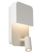 Lucide Boxer wandlamp LED wit(NIEUWW)), Nieuw, Plafondspot of Wandspot, Modern, Led