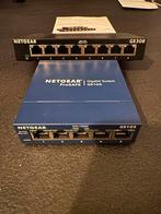 Netgear GS 105 en GS 308, Computers en Software, Netwerk switches, Ophalen of Verzenden, Zo goed als nieuw