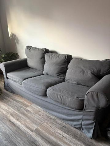 2x Ikea Ektorp 3-zitsbank - Grijs - Gratis Ophalen! - afbeelding 4