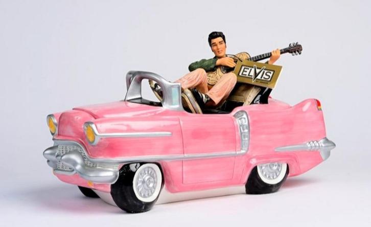 Elvis auto met certificaat, Huis en Inrichting, Overige Huis en Inrichting, Zo goed als nieuw, Ophalen