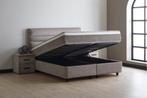Maya 2-persoons opbergbed - Taupe, Huis en Inrichting