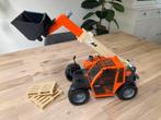 Bruder JLG telescooplader / verrijker incl. pallets, zgan!, Kinderen en Baby's, Ophalen of Verzenden, Zo goed als nieuw