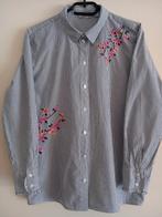 Blouse met Geborduurde Bloemen Mt.40 'Only', Maat 38/40 (M), Only, Wit, Ophalen of Verzenden