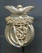 SLB Benfica Voetbal zilverkl blank misdruk speldje ( L_054 ), Verzamelen, Speldjes, Pins en Buttons, Verzenden, Nieuw, Sport, Speldje of Pin