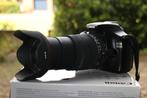 Canon 1100D HD filmen + Sigma 18-200mm zkap + tas, Ophalen, Spiegelreflex, Canon, Zo goed als nieuw