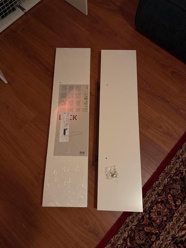 2x IKEA Lack Wandplank Wit 110x26 - Nieuw!, Huis en Inrichting, Woonaccessoires | Wandplanken en Boekenplanken, Nieuw, Ophalen
