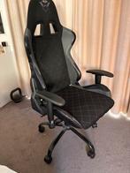 Gaming chair, Huis en Inrichting, Ophalen of Verzenden, Zo goed als nieuw, Zwart