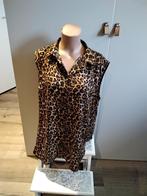 Mouwloze blouse met luipaardprint maat 44, Nieuw, Maat 42/44 (L), Ophalen of Verzenden, Zwart