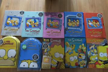 10-Delig dvd`s van The Simpsons