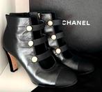 CHANEL LEREN ENKEL LAARSJES PAREL,(NEW €1.800) ORIGINEEL💖💖, Zwart, Lage of Enkellaarzen, Ophalen of Verzenden, Zo goed als nieuw