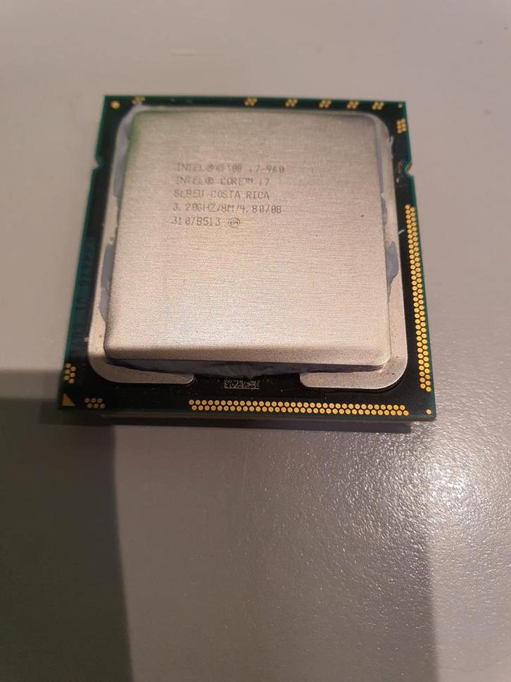 Intel Core i7 960 3.2GHz CPU, Computers en Software, Processors, Gebruikt, 4-core, 3 tot 4 Ghz, Ophalen of Verzenden