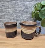 Vintage aardewerk roomstel, Ophalen of Verzenden, Huis en Inrichting