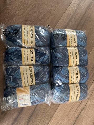 Sockenwolle Sirmione - 8 bollen beschikbaar voor biedingen