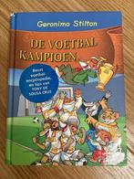 Boek: de voetbalkampioen van Geronimo Stilton, Geronimo Stilton, Fictie algemeen, Zo goed als nieuw, Ophalen