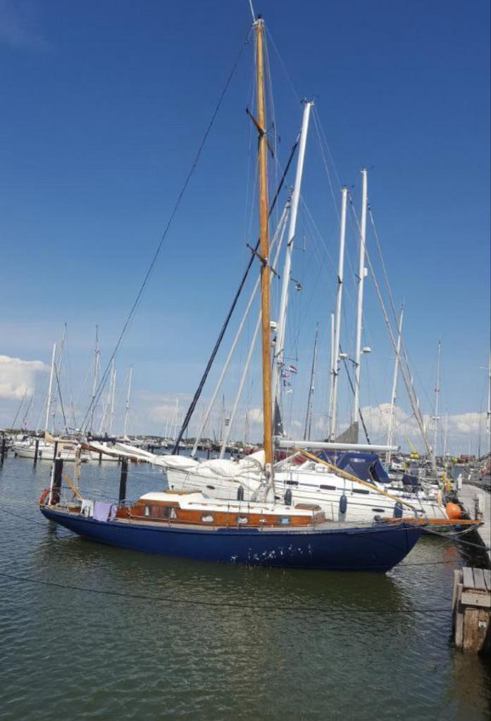 Klassiek zeilschip, stalen S-Spant, 1946, one off., Watersport en Boten, Zeilen en Zeiltoebehoren, Gebruikt, Overige typen, Minder dan 15 m²