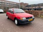 Toyota Starlet 1.3 XLI 1993 Rood, lage KM, Auto's, Stof, 4 cilinders, Origineel Nederlands, Handgeschakeld