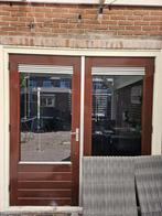 Deuren binnen buiten, Doe-het-zelf en Verbouw, Kozijnen en Schuifpuien, Gebruikt, Deurkozijn, 150 tot 225 cm, Hout