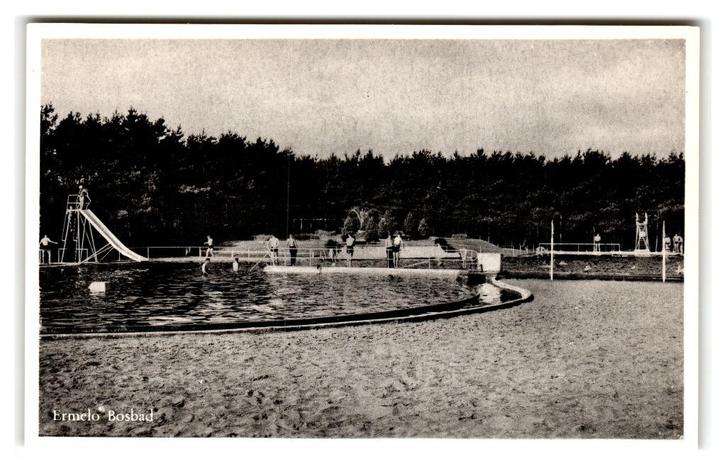 Ermelo, Bosbad, Verzamelen, Ansichtkaarten | Nederland, Ongelopen, Gelderland, 1940 tot 1960, Verzenden