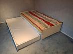 Bed + onderschuifbed, Huis en Inrichting, Ophalen, Gebruikt, 90 cm, Eenpersoons