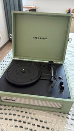 Retro Crosley platenspeler mintgroen met bluetooth, Ophalen of Verzenden, Zo goed als nieuw, Overige merken