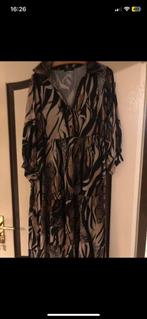 Jurk bruintinten maat 40 pescara, Maat 38/40 (M), Overige typen, Blauw, Ophalen of Verzenden