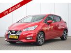 Nissan Micra 0.9 IG-T N-Connecta Navi/Camera Priv/Glass Ecc, Auto's, Voorwielaandrijving, 898 cc, Stof, 525 kg