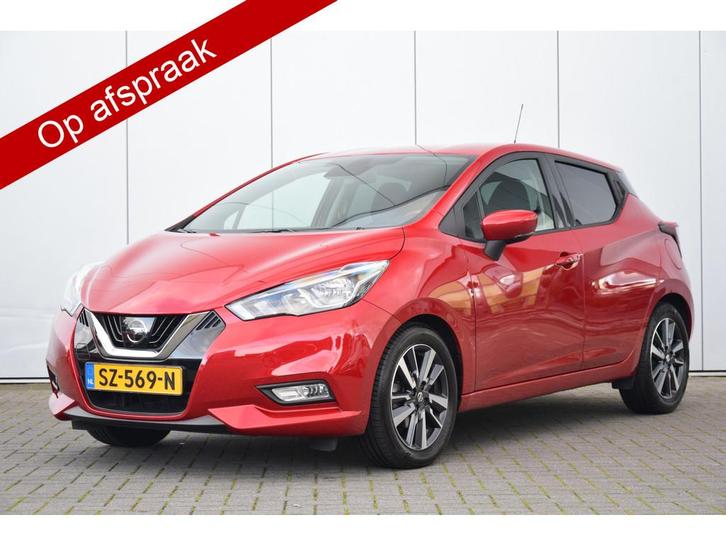 Nissan Micra 0.9 IG-T N-Connecta Navi/Camera Priv/Glass Ecc, Auto's, Nissan, Bedrijf, Te koop, Micra, ABS, Achteruitrijcamera