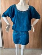 Denim Spijkerjurk van Kuyichi mt. L Blauw, Blauw, Maat 42/44 (L), Ophalen of Verzenden, Zo goed als nieuw