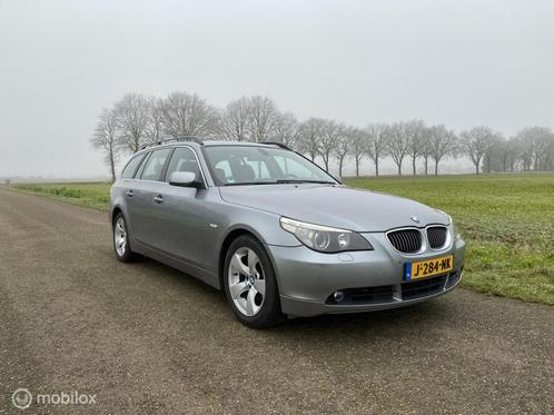 BMW 5-serie Touring 525i High Executive Volleder Pano Xenon, Auto's, BMW, Bedrijf, Te koop, 5-Serie, ABS, Airbags, Airconditioning